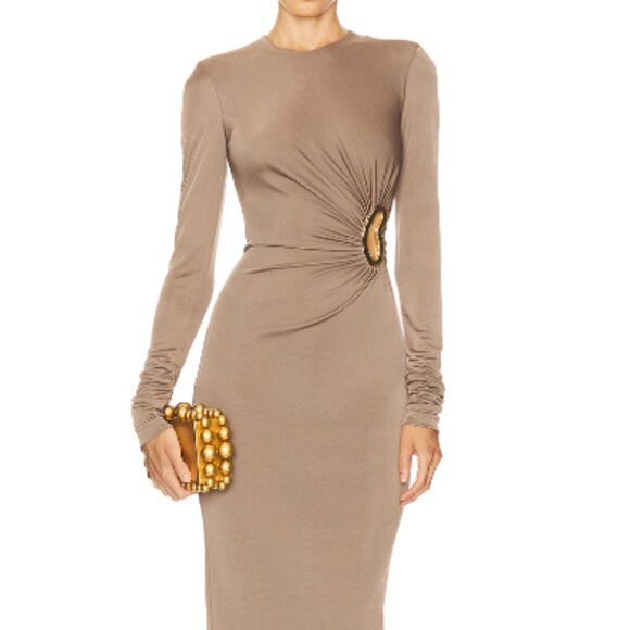Rebecca Vallance Mischa Long Sleeve Maxi Dress - NWT - Picture 1 of 3